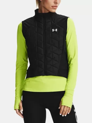 Damenweste UNDER ARMOUR CG REACTOR RUN STORM VEST 1355811-001 SCHWARZ