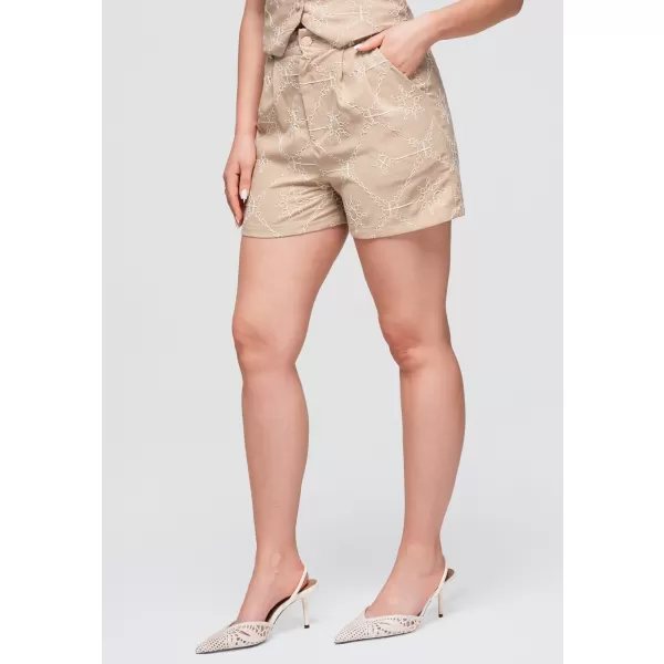  Damen-Shorts OMBRE OW-ST-E0019 TAUPE 