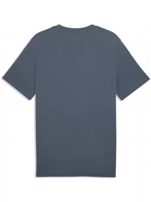 Herren-T-Shirt PUMA GRAPHICS 2 COLOR SMALL NO. 1 LOGO TEE 68471737 ABENDBLAU