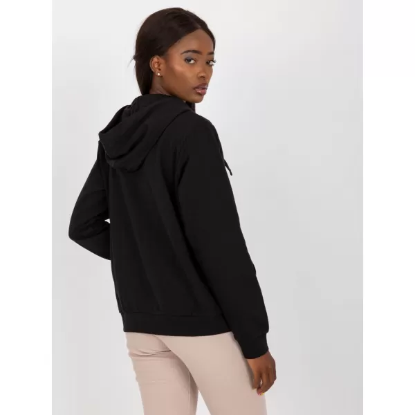  Damen-Sweatshirt BASIC FEEL GOOD B-002.72 NOIR 