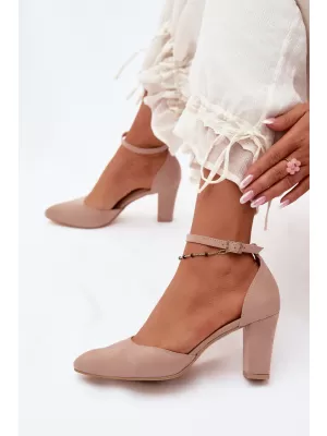 Damenpumps ZAZOO 823 BEIGE