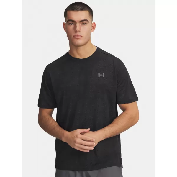 Herren-T-Shirt UNDER ARMOUR TECH VENT JCQRD SS 1390047-001 SCHWARZ 