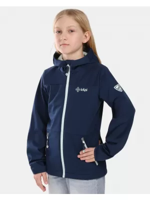 Softshelljacke für Kinder KILPI ONTAVIA-JG 1J0104KI DUNKELBLAU
