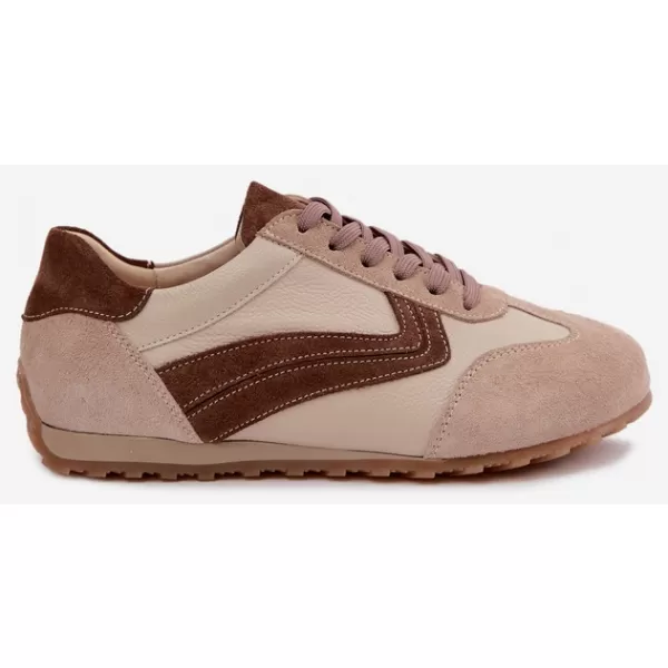  Damen-Sneaker ZAZOO N1400/ BRAUN 