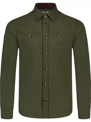 Herren-Flanellhemd NORDBLANC HAZE NBSSM8370 GRAU