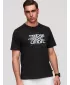 Herren-T-Shirt OMBRE OM-TSPT-0286 SCHWARZ