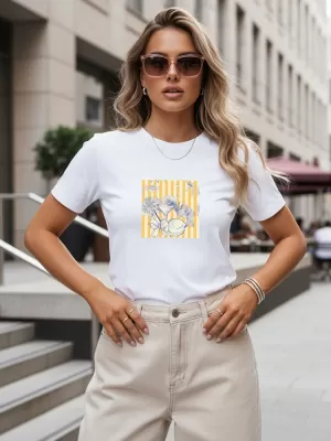 Damen-T-Shirt DSTREET NX8032RY-WH WEIß