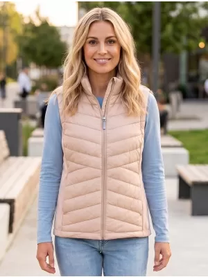 Hybridweste für Damen MALFINI PREMIUM CROSS 558 KAMEEN