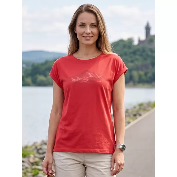  Outdoor-Shirt für Damen ALPINE PRO NOGERA 2 HIMBEER-PC-VARIANTE 