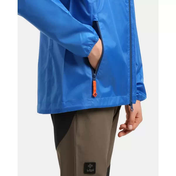  Kinder-Hardshelljacke KILPI JALUU-J 1J0180KI BLAU 