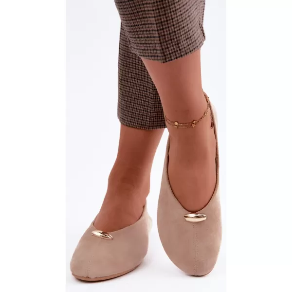  Ballerinas für Damen BOTO JH607P BEIGE 