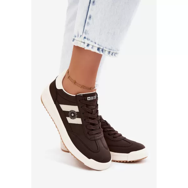  Damen-Sneaker BIG STAR SHOES UU274024 BRAUN/BEIGE 