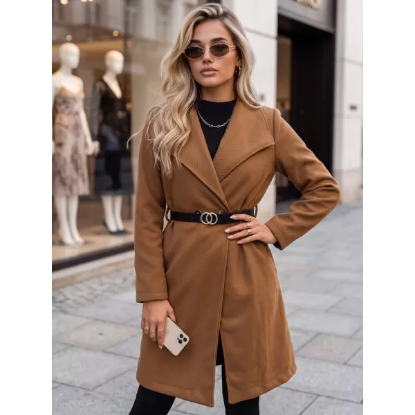  Damenmantel DSTREET NY0641 KARAMELL 