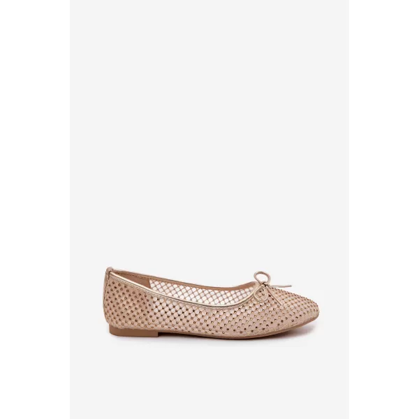  Ballerinas für Damen VINCEZA 62270 BEIGE 