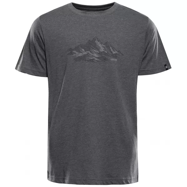  Funktions-T-Shirt für Herren ALPINE PRO GREM 3 DUNKLE, ECHTE GRAUE PC-VARIANTE 