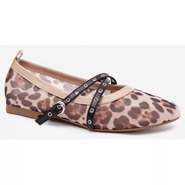  Ballerinas für Damen BOTO 1859 BRAUN 