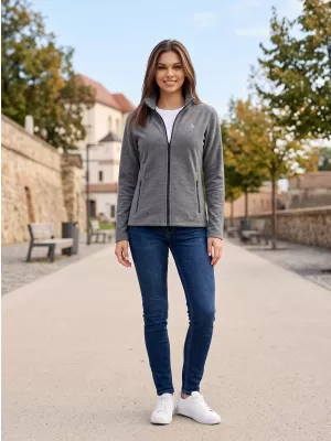 Fleece-Sweatshirt für Damen ALTISPORT ALW002852 SCHWARZES HIGHLIGHT
