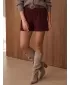 Damen-Shorts DSTREET SY0607 BURGUND