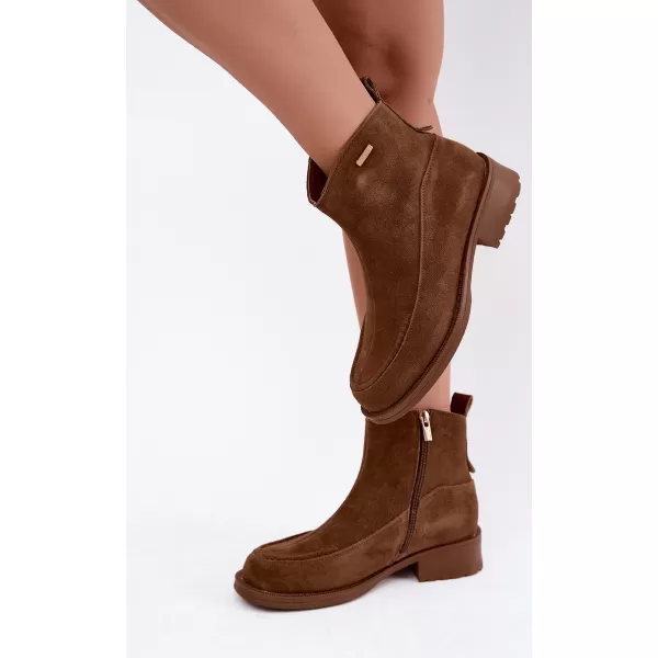  Damenschuhe BIG STAR SHOES UU274601 BRAUNE/BEIGE SCHATTEN 