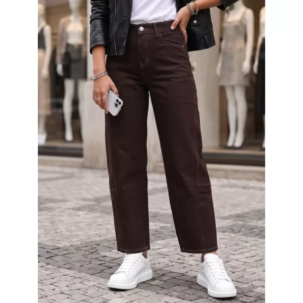  Damenhosen DSTREET UY3120 BRAUN 