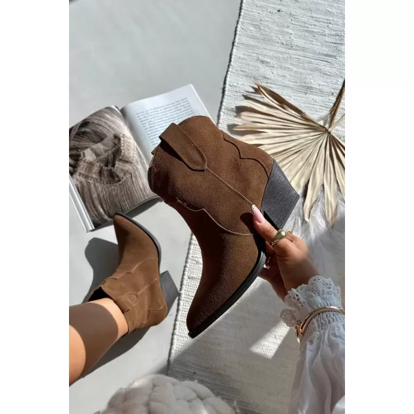  Cowboystiefel für Damen BOTO NC1338/6338 KAMEL 