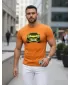 Herren-T-Shirt DSTREET NX5015R-OR ORANGE