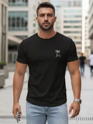 Herren-T-Shirt DSTREET NX5105R-BK SCHWARZ