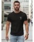 Herren-T-Shirt DSTREET NX5105R-BK SCHWARZ