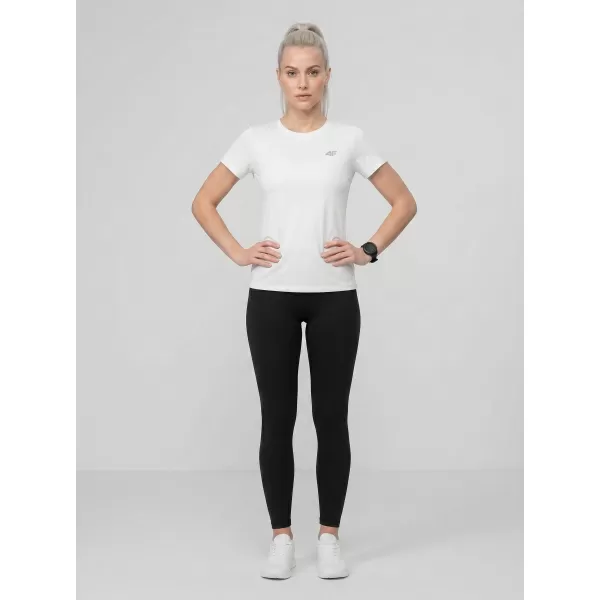  Damen-T-Shirt 4F WMM00TTSHF3306 WEIß 