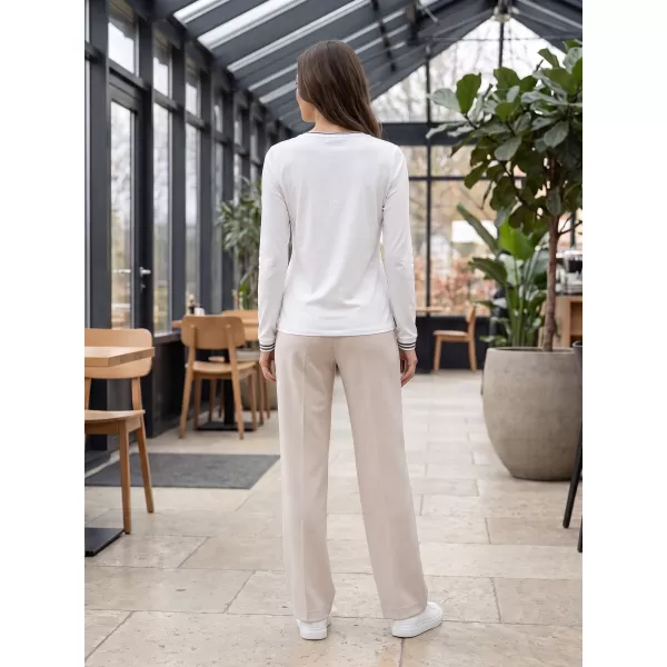  Damen-T-Shirt KIXMI ADINA WEIß 