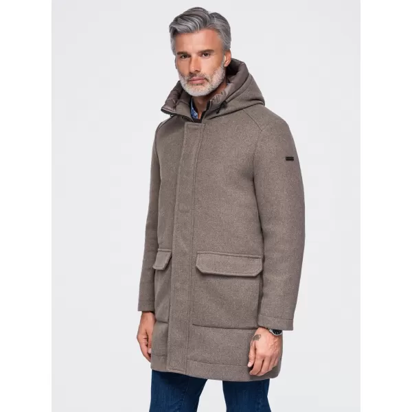  Herrenparka OMBRE OM-COWC-0161 ASCHEGRAU 