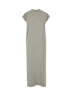 Mädchenkleid URBAN CLASSICS UCK6027-03259 WEICHER SALBEI