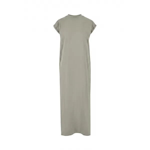  Mädchenkleid URBAN CLASSICS UCK6027-03259 WEICHER SALBEI 