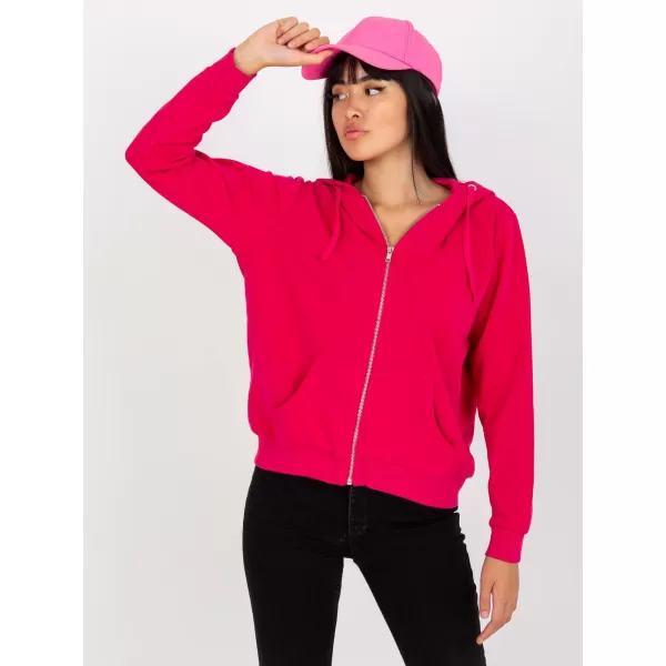  Damen-Sweatshirt BASIC FEEL GOOD B-002.02X FUCHSIE 