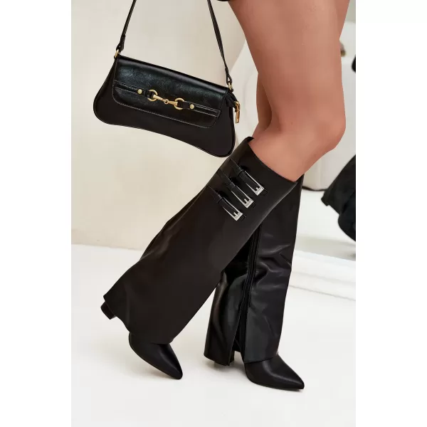  Damenstiefel BOTO C-354 SCHWARZ 
