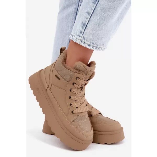 Schneemänner für Frauen BIG STAR SHOES UU274166 BEIGE 