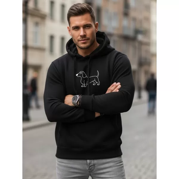  Herren-Sweatshirt DSTREET NX0221B-BK SCHWARZ 