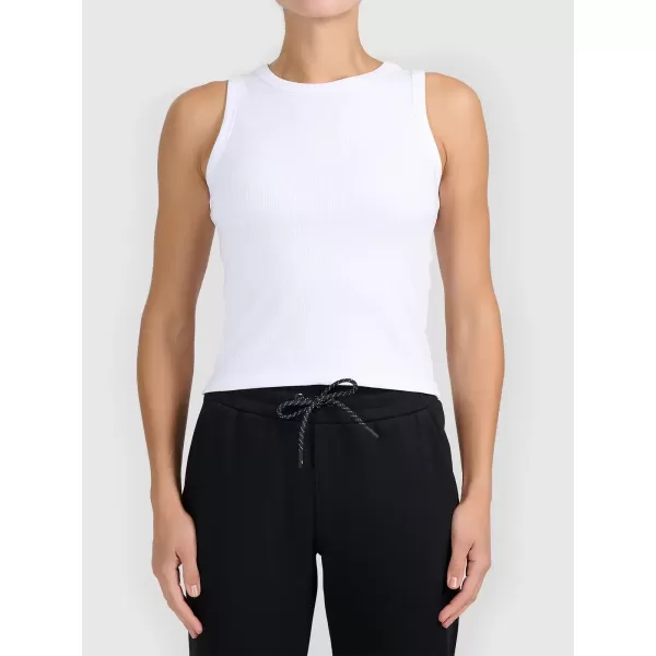  Damen-Tanktop 4F WMM00TSLEF299 WEIß 