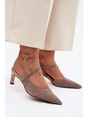 Damensandalen D&A CR61-3048 BEIGE