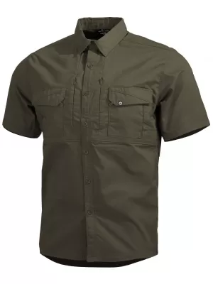 Herrenhemd PENTAGON PLATO SHIRT SHORT K02019-SH RANGER GRÜN