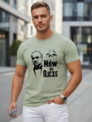 Herren-T-Shirt DSTREET NX5145R-MO GRÜN