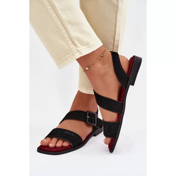  Damensandalen BIG STAR SHOES TT274490 SCHWARZ 