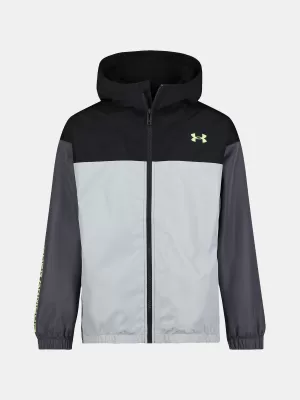 Jacke für Jungen UNDER ARMOUR UA MANATAUG WINDBREAKER UJFIM67F-021 GRAU