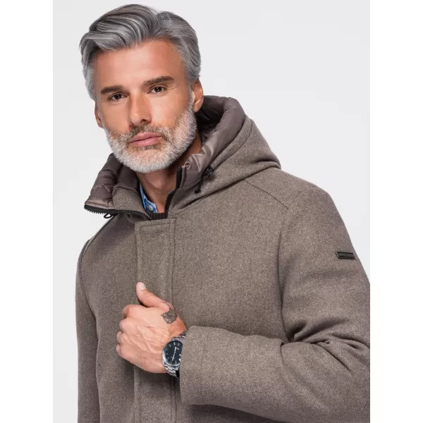 Herrenparka OMBRE OM-COWC-0161 ASCHEGRAU 