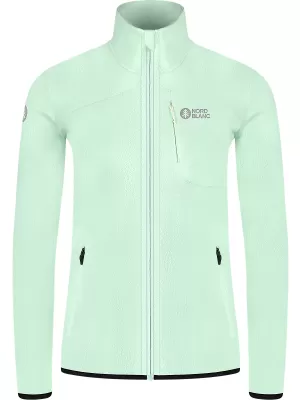 Leichtes Fleece-Sweatshirt für Damen NORDBLANC MAPLE NBSFL8374 MINTGRÜN