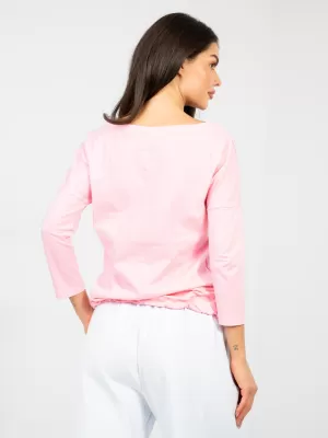 Damenbluse BASIC FEEL GOOD RV-BZ-4691.10X LEUCHTEND ROSA
