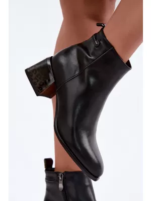 Damen-Stiefeletten BOTO 26BT24-398 SCHWARZ