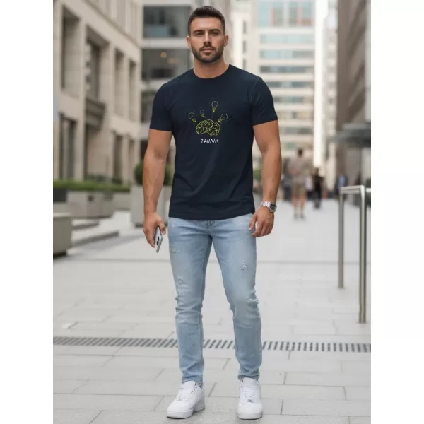  Herren-T-Shirt DSTREET NX0149R-NY DUNKELBLAU 