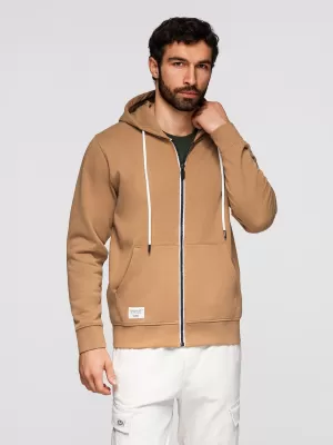 Herren-Sweatshirt OMBRE OM-SSBZ-0272 BRAUN