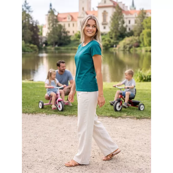  Damen-T-Shirt ALTISPORT NP/ALWST26001 BLAUGRÜN 
